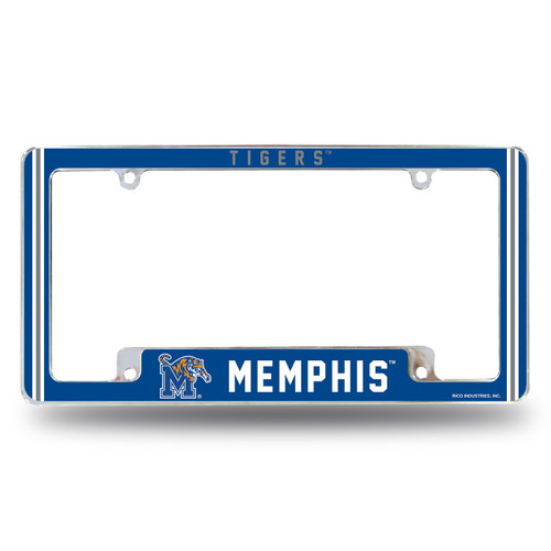 Memphis Tigers Alternate Chrome License Plate Frame
