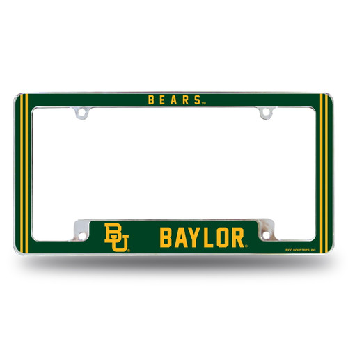 Baylor Bears Alternate Chrome License Plate Frame