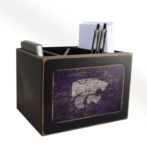 Kansas State Wildcats Team Color Desktop Organizer