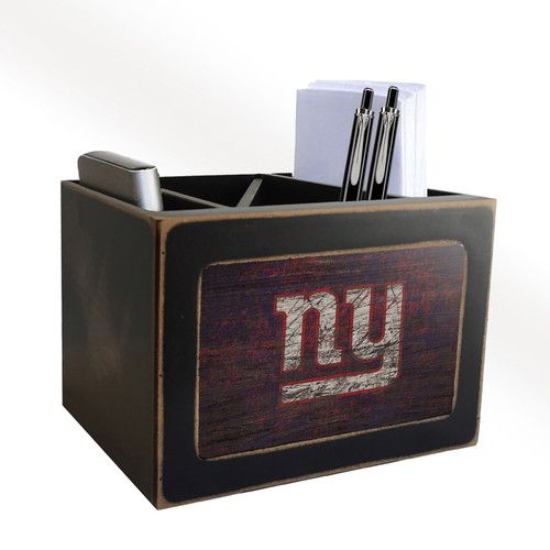 New York Giants Team Color Desktop Organizer