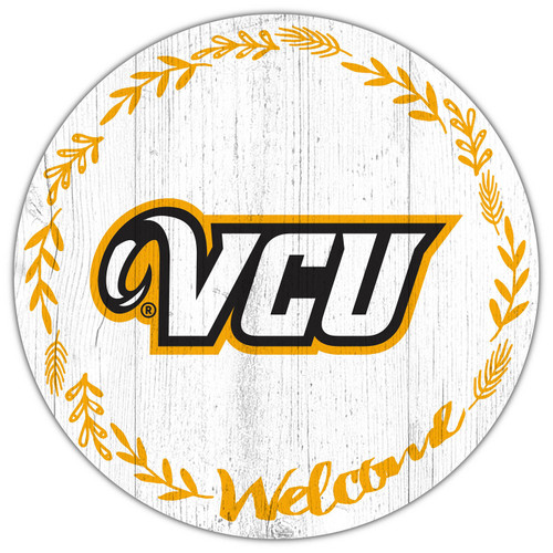 Virginia Commonwealth Rams 12" Welcome Circle Sign