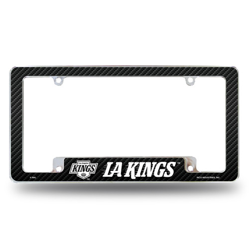 LA Kings Rico All Over Chrome License Plate Frame