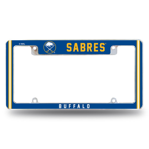 Buffalo Sabres Alternate Chrome License Plate Frame