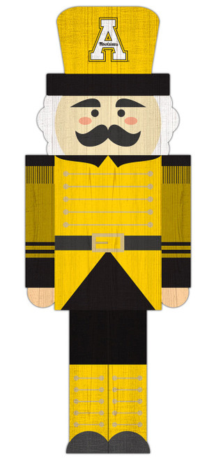Appalachian State Mountaineers 31" Nutcracker Leaner