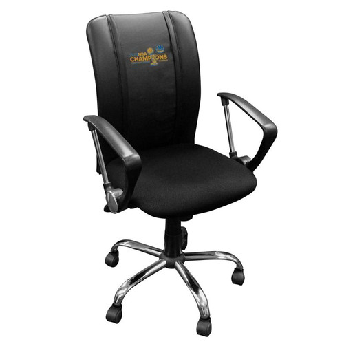 Golden State Warriors XZipit Curve Desk Chair with Secondary Logo