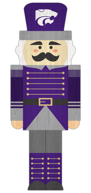Kansas State Wildcats 31" Nutcracker Leaner