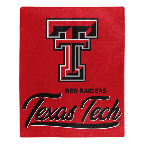 Texas Tech Red Raiders 50" x 60" Signature Raschel Throw Blanket