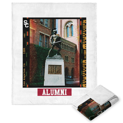 USC Trojans 50" x 60" Alumni Silk Touch Throw Blanket