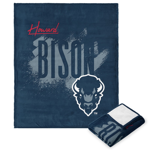 Howard Bison 50" x 60" Tradition Silk Touch Throw Blanket