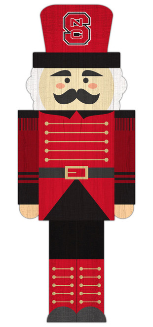 North Carolina State Wolfpack 31" Nutcracker Leaner