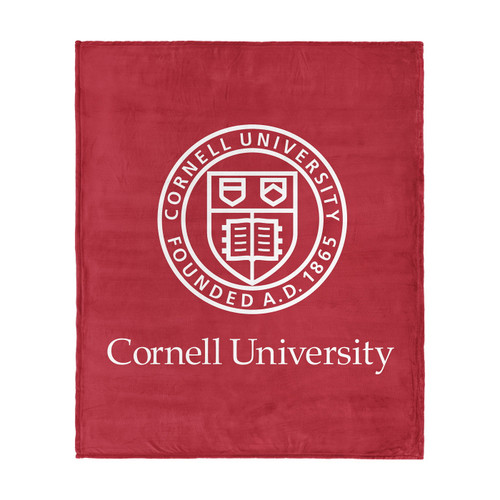 Cornell Big Red 50" x 60" Silk Touch Throw Blanket