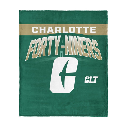 North Carolina Charlotte 49ers 50" x 60" Silk Touch Throw Blanket