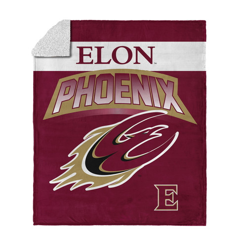 Elon Phoenix 50" x 60" Silk Touch Sherpa Throw Blanket