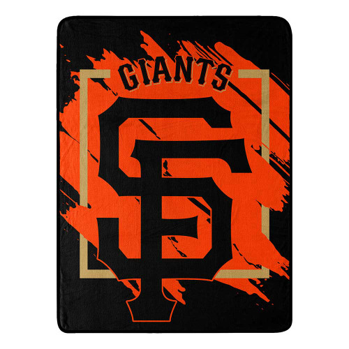 San Francisco Giants 46" x 60" Dimensional Micro Raschel Throw Blanket