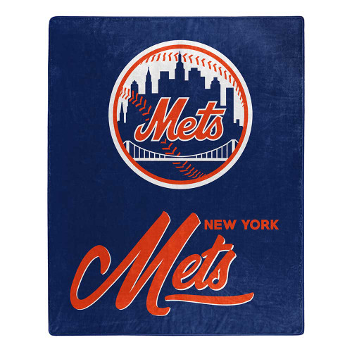 New York Mets 50" x 60" Signature Raschel Throw Blanket