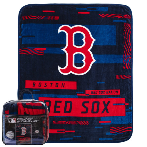 Boston Red Sox 60" x 80" Digitize Raschel Throw Blanket