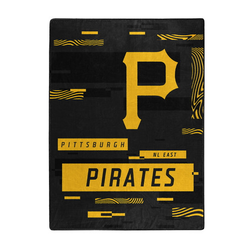Pittsburgh Pirates 60" x 80" Digitize Raschel Throw Blanket