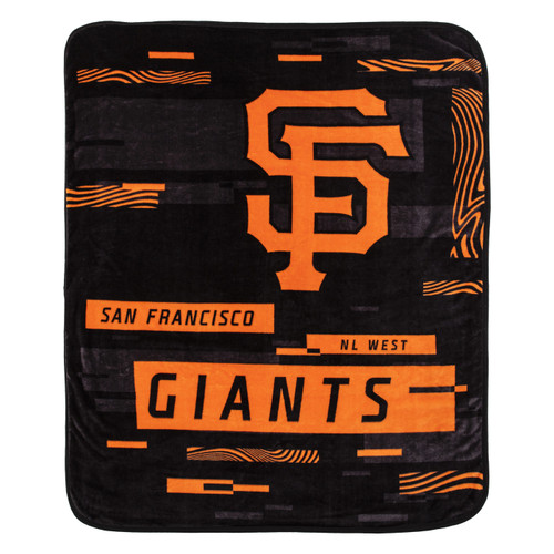 San Francisco Giants 60" x 80" Digitize Raschel Throw Blanket