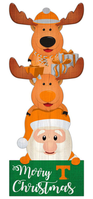 Tennessee Volunteers 31" Santa Stack Leaner