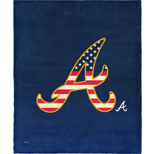 Atlanta Braves 50" x 60" Celebrate Series Silk Touch Throw Blanket