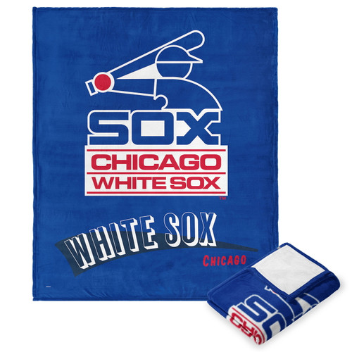 Chicago White Sox 50" x 60" Throwback Silk Touch Throw Blanket