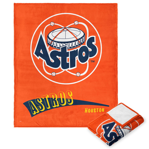 Houston Astros 50" x 60" Throwback Silk Touch Throw Blanket