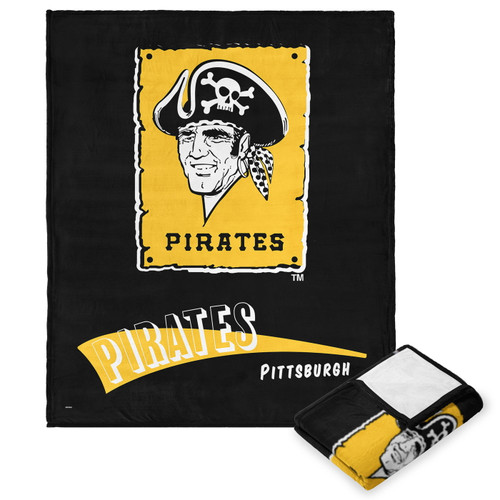 Pittsburgh Pirates 50" x 60" Throwback Silk Touch Throw Blanket
