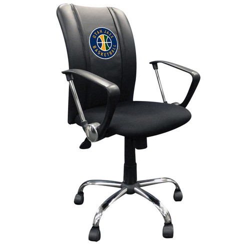 Utah Jazz XZipit Curve Desk Chair with Secondary Logo