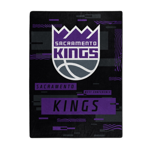 Sacramento Kings 60" x 80" Digitize Raschel Throw Blanket