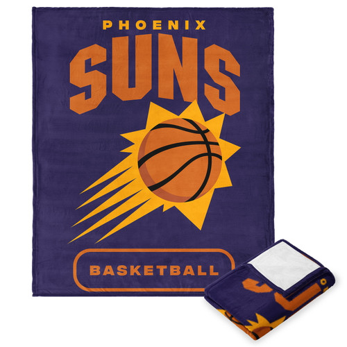 Phoenix Suns 50" x 60" High Block Silk Touch Throw Blanket