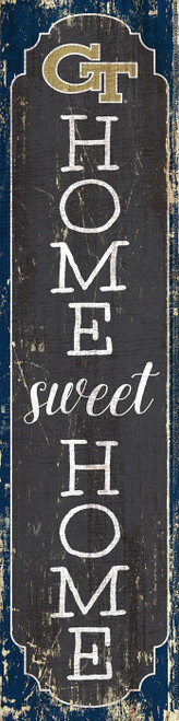 Georgia Tech Yellow Jackets 24" Home Sweet Home Leaner