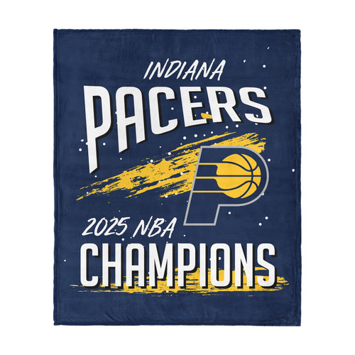 Indiana Pacers 50" x 60" Net Gain Silk Touch Throw Blanket