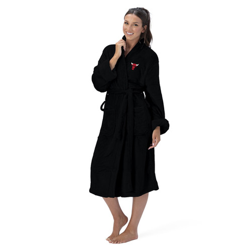 Chicago Bulls Black Bath Robe