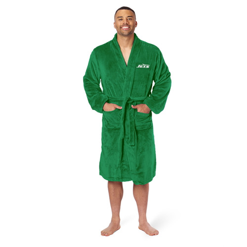 New York Jets Silk Touch Bath Robe