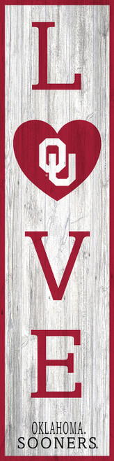 Oklahoma Sooners 48" Love Leaner