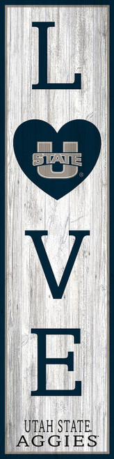 Utah State Aggies 48" Love Leaner