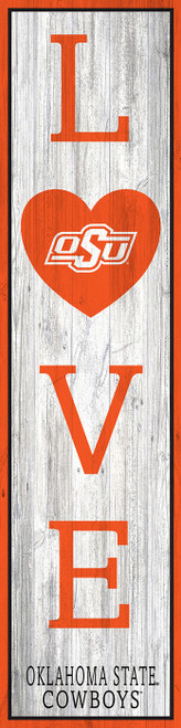 Oklahoma State Cowboys 24" Love Leaner