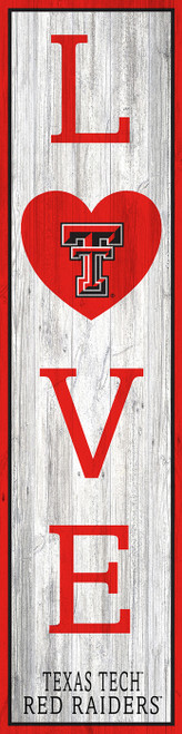 Texas Tech Red Raiders 24" Love Leaner