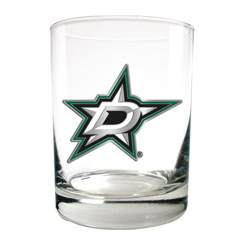 Dallas Stars NHL Rocks Glass - Set of 2