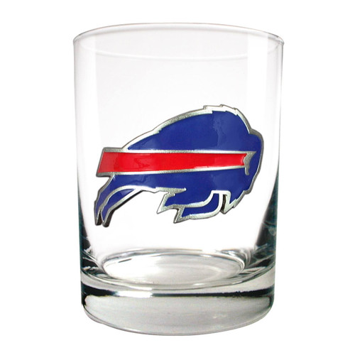 Buffalo Bills Logo Rocks Glass - Set of 2