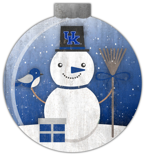 Kentucky Wildcats 12" Snow Globe Wall Art
