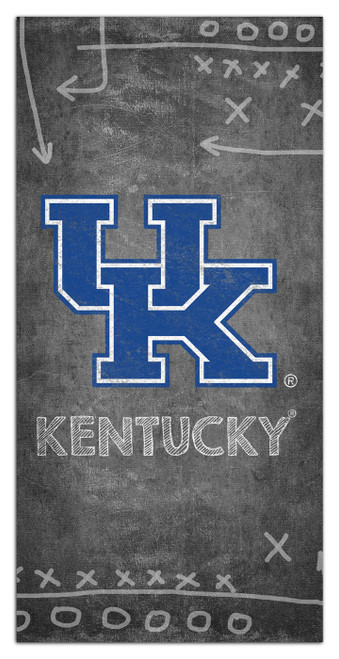 Kentucky Wildcats 6" x 12" Chalk Playbook Sign