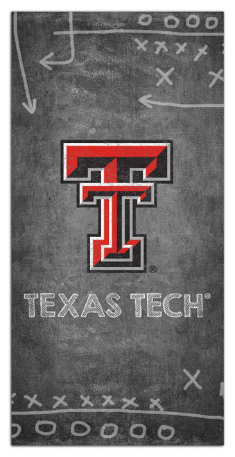 Texas Tech Red Raiders 6" x 12" Chalk Playbook Sign