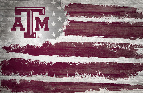 Texas A&M Aggies 17" x 26" Flag Sign