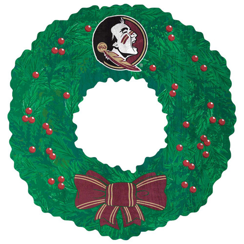 Florida State Seminoles 16" Team Wreath Sign