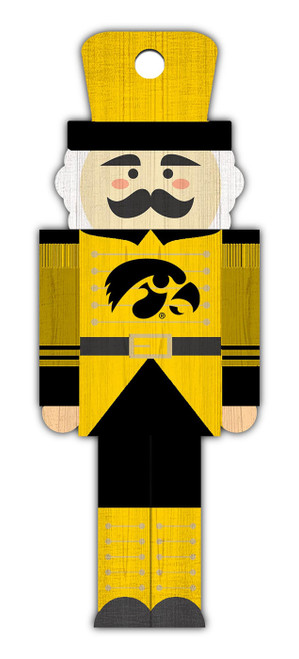 Iowa Hawkeyes Nutcracker Ornament