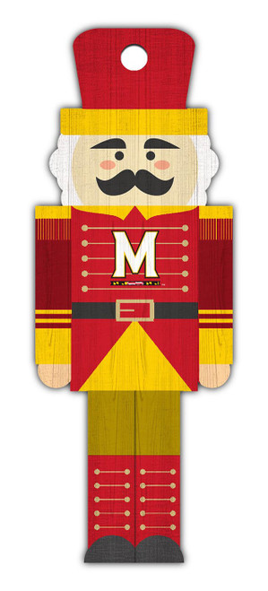 Maryland Terrapins Nutcracker Ornament