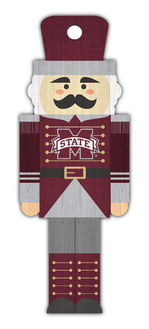 Mississippi State Bulldogs Nutcracker Ornament