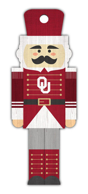 Oklahoma Sooners Nutcracker Ornament