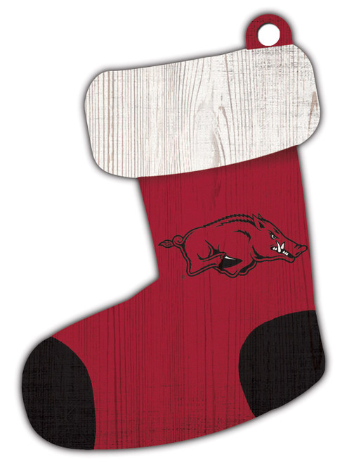 Arkansas Razorbacks Stocking Ornament